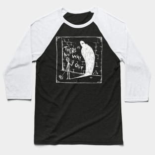 There is no way out - 2+2=5 - Illustrated Lyrics Baseball T-Shirt